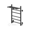 Полотенцесушитель WAY II c полкой 60/40 U RAL9005 mat Ника