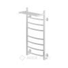 Полотенцесушитель WAY I c полкой 80/40 U (RAL9016) Ника