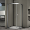 Душевой угол Veconi Rovigo RV-07, 1000x1000x1900, хром, стекло прозрачное Ника