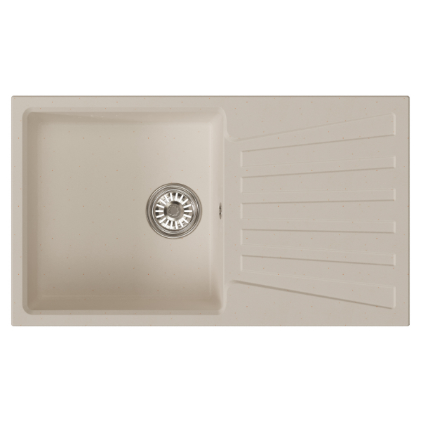 Мойка ML-GM20 с крылом, белая (331), 830*480*190мм