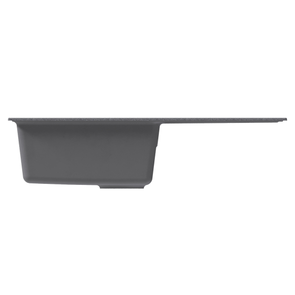 Мойка ML-GM20 с крылом, графит  (342), 830*480*190мм