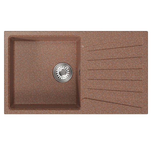 Мойка ML-GM20 с крылом, терракотовая (307), 830*480*190мм