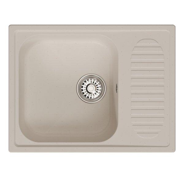 Мойка ML-GM18 с крылом, белая (331), 640*490*190мм