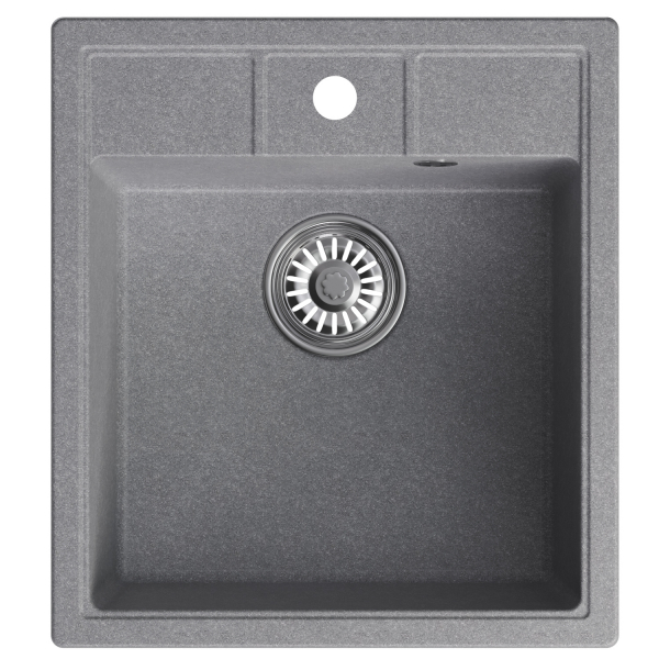 Мойка ML-GM28 графит (342), 450*500*190мм