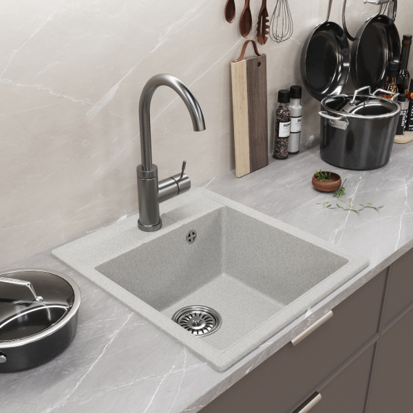 Мойка ML-GM28 серая (310), 450*500*190мм