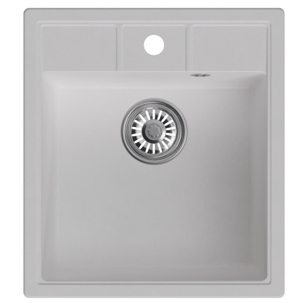 Мойка ML-GM28 ультра-белая (341), 450*500*190мм