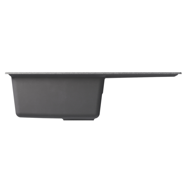 Мойка ML-GM31 с крылом, графит (342), 770*500*190мм