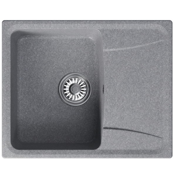 Мойка ML-GM26 с крылом, графит (342), 580*470*190мм