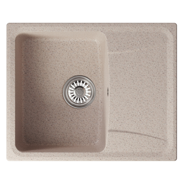 Мойка ML-GM26 с крылом, песочная (302), 580*470*190мм