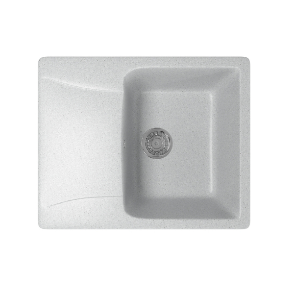 Мойка ML-GM26 с крылом, серая (310), 580*470*190мм (552079)