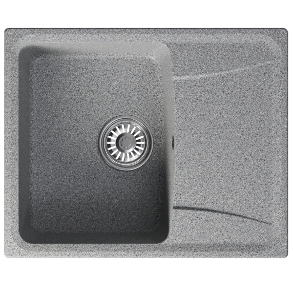 Мойка ML-GM26 с крылом, темно-серая (309), 580*470*190мм