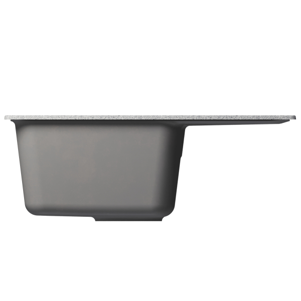 Мойка ML-GM26 с крылом, темно-серая (309), 580*470*190мм