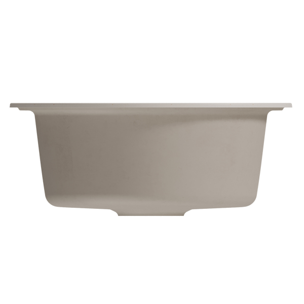 Мойкa ML-GM11 круглая, белый (331), 500мм (глуб. чаши 180)