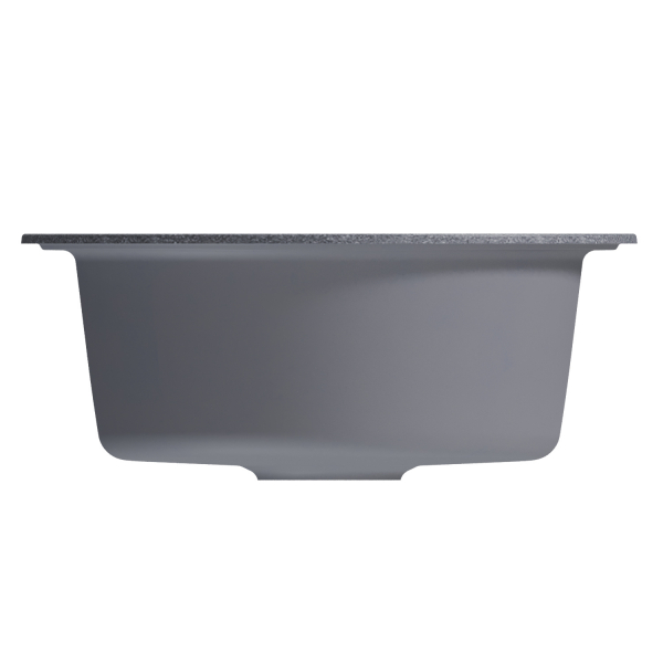 Мойкa ML-GM11 круглая, графит (342), 500мм (глуб. чаши 180)