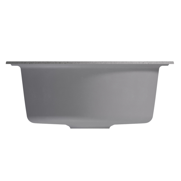 Мойкa ML-GM11 круглая, серая (310), 500мм (глуб. чаши 180)