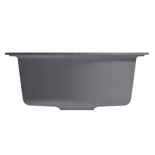 Мойкa ML-GM11 круглая, темно-серая (309), 500мм (глуб. чаши 180)