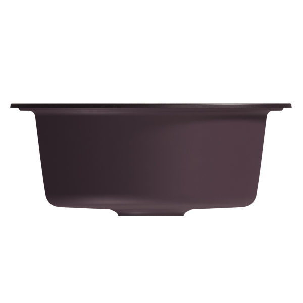 Мойкa ML-GM11 круглая, шоколад (345), 500мм (глуб. чаши 180)