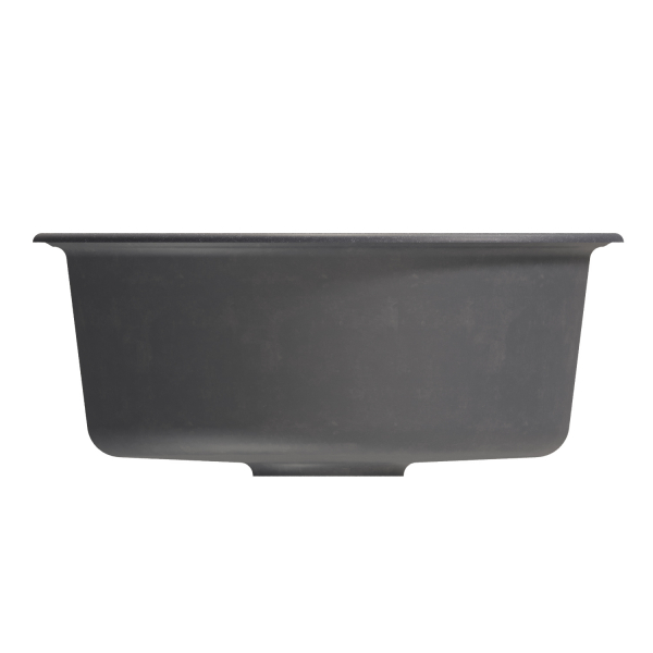 Мойкa ML-GM09 круглая, антрацит (343), 510 мм (глуб. чаши 190)