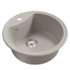 Мойкa ML-GM09 круглая, серая (310), 510 мм (глуб. чаши 190) Ника