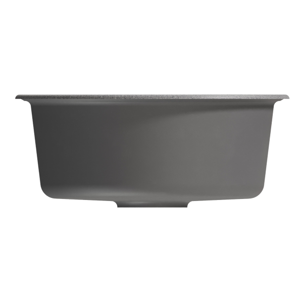 Мойкa ML-GM09 круглая, темно-серая (309), 510 мм (глуб. чаши 190)