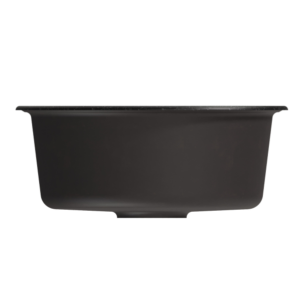 Мойкa ML-GM09 круглая, черная (308), 510 мм (глуб. чаши 190)