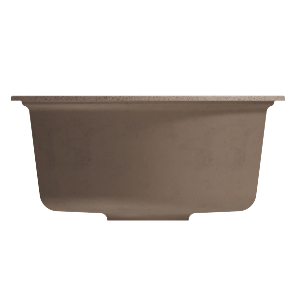 Мойкa ML-GM10 круглая, песочная (302), 440мм (глуб. чаши 180)