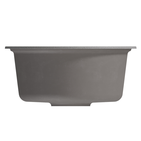 Мойкa ML-GM10 круглая, серая (310), 440мм (глуб. чаши 180)