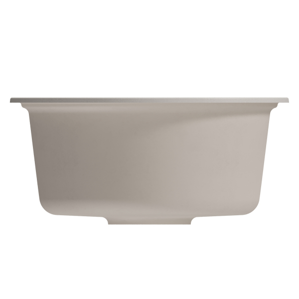 Мойкa ML-GM10 круглая, ультра-белая (341), 440мм (глуб. чаши 180)