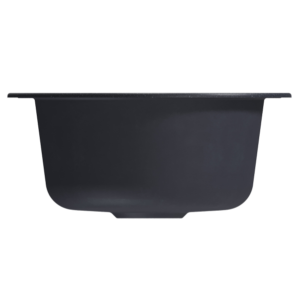 Мойкa ML-GM13 круглая, антрацит (343), 495мм (глуб. чаши 200)