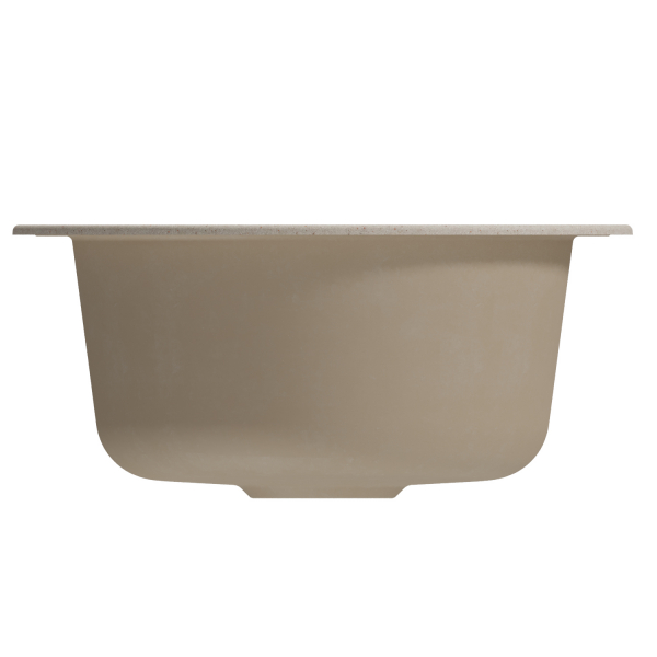 Мойкa ML-GM13 круглая, бежевая (328), 495мм (глуб. чаши 200)