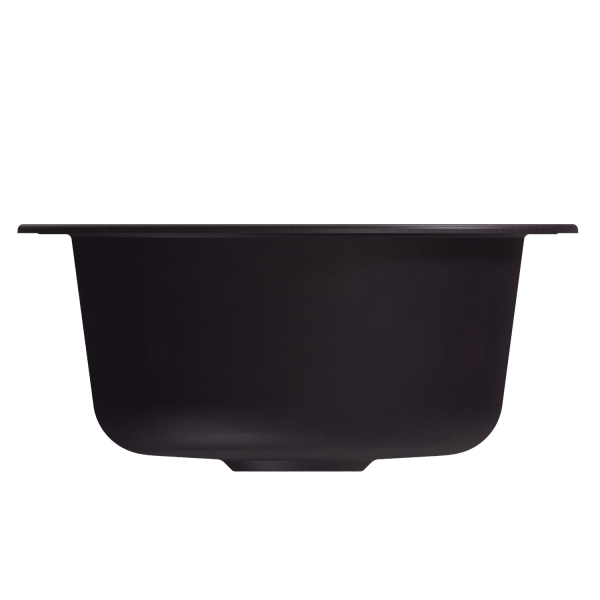 Мойкa ML-GM13 круглая, шоколад (345), 495мм (глуб. чаши 200)