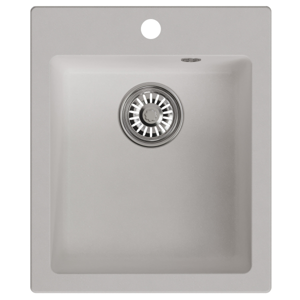 Мойка ML-GM14 ультра-белая  (341), 420*500*190мм