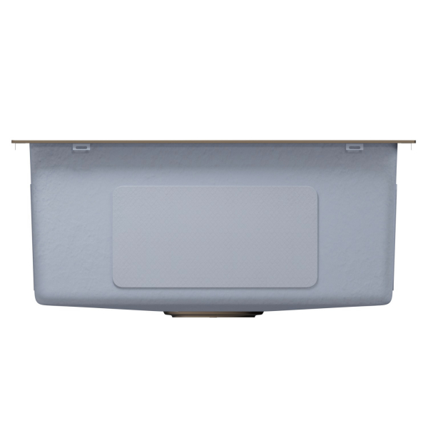 Мойка подст.монтаж 45х42 (3,0) вып 3 1/2  MIXLINE PRO 20см с сифоном (бронза)