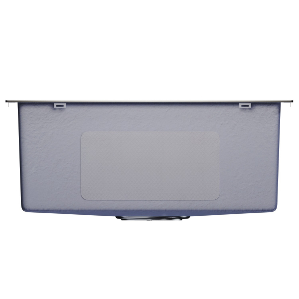 Мойка подст.монтаж 45х42 (3,0) вып 3 1/2  MIXLINE PRO 20см с сифоном (сатин)