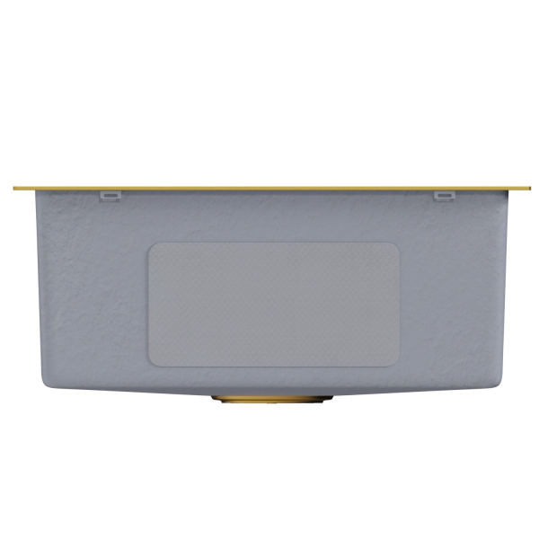 Мойка подст.монтаж 50х44 (3,0) вып 3 1/2  MIXLINE PRO 20см с сифоном (золото)