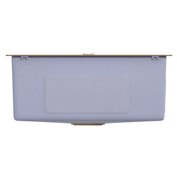 Мойка настол.монтаж 60х50 (3,0) вып 3 1/2  MIXLINE PRO 22см с сифоном (бронза)