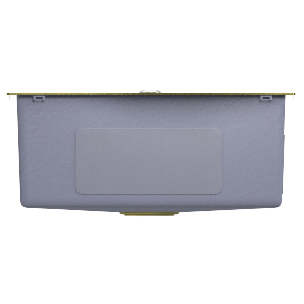 Мойка настол.монтаж 60х50 (3,0) вып 3 1/2  MIXLINE PRO 22см с сифоном (золото)