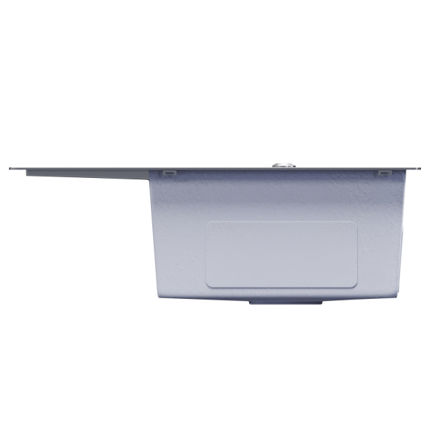 Мойка настол.монтаж 60х50 (3,0) прав. вып 3 1/2  MIXLINE PRO 20см с сифоном (сатин)